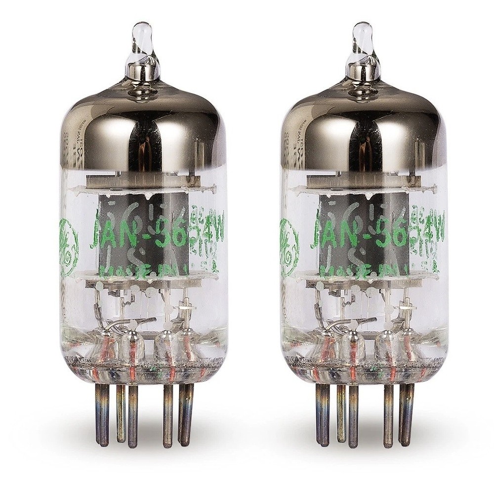 2x 7-Pin GE JAN5654W Vacuum Tubes Upgrade for 6AK5/6J1/6Ж1/EF95/6J1P