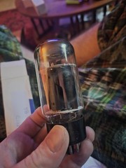 Matched Quad (4) GE 8417 Vacuum Tubes High Power Output Tube Tests Very Strong