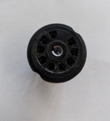 Black cinch 9 pin tube socket original new old stock -Black-