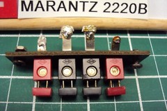 Marantz 2220B Original Complete Speaker Terminal Tested Parting Out Entire 2220B