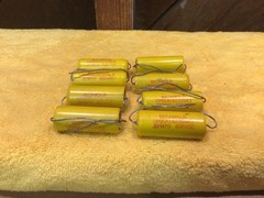 Micamold Paper-In-Oil Capacitors .22 MF 400V Vintage PIO