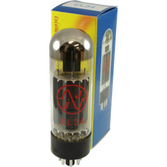 Vacuum Tube, EL34, JJ Electronics, Apex Burned-In Matched Quad, Power