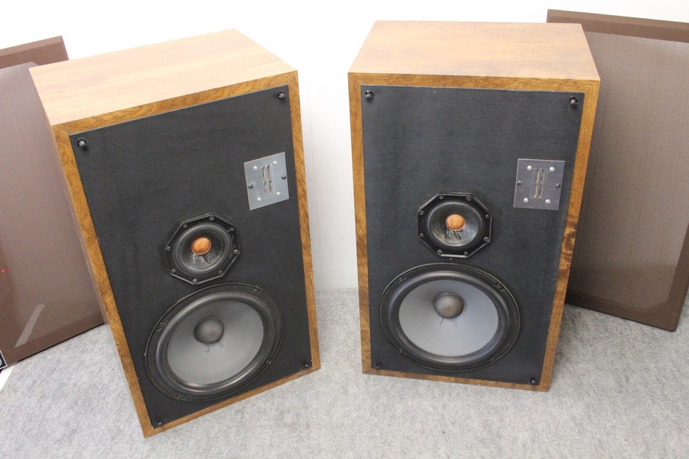 pair vintage INFINITY QB Qb EMIT 3-WAY Speakers Excellent Sound !