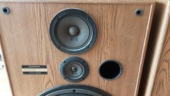 Vintage Pioneer CS-G404 Speakers. Large Floor 3-Way Speakers 15″ Woofers Tested