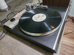 Rare Mitsubishi LT-22 Linear Turntable, Fully Automatic, Tested Working