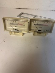 2-TEAC X-300 X-300R 2-PART VU meters