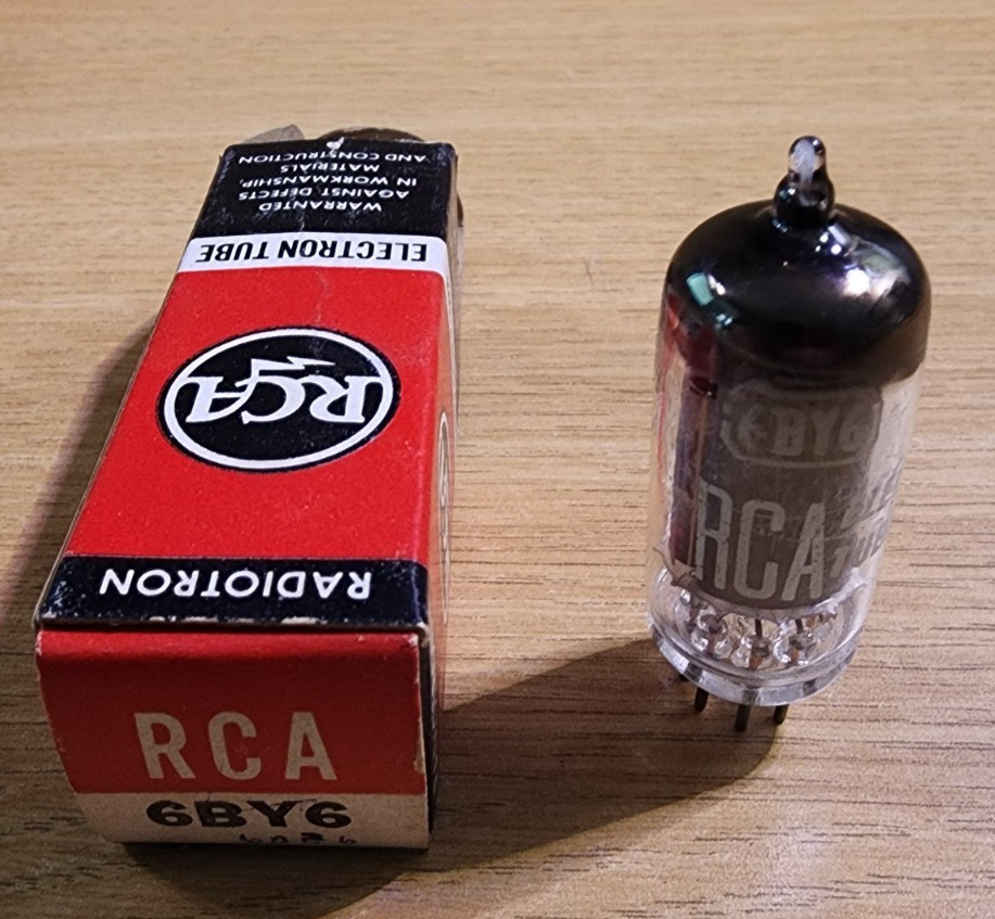 6BY6 VACUUM Tubes RCA Tested Good