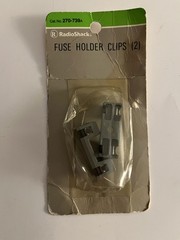 Radio Shack Fuse Holder Clips (2) 270-739A Tandy Archer 🔥NEW NOS💥