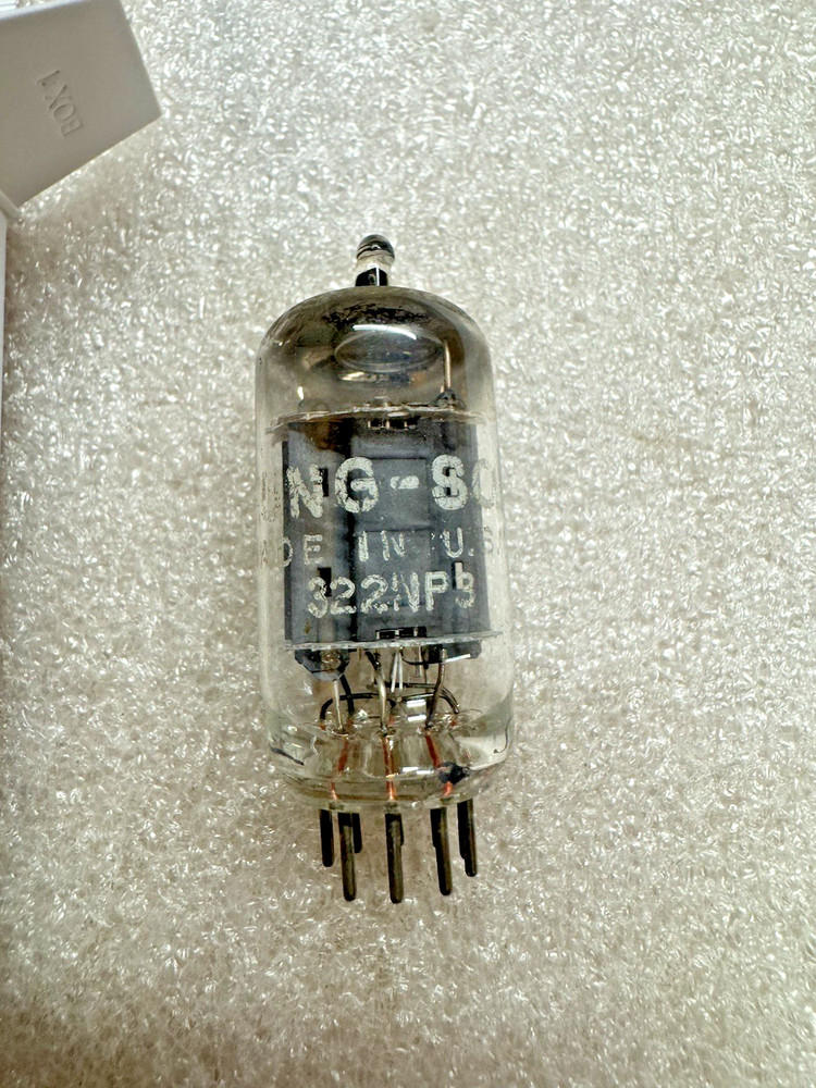 Tung-Sol 7025 12AX7 Long Plate Preamp Tube