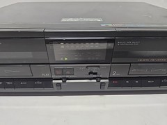 Aiwa AD-WX707U Dual Cassette Deck Parts Repair Powers On Motors Run No Playback