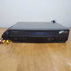 Panasonic Omnivision Blue Line VCR Plus Player Recorder PV-4652 No Remote Tested