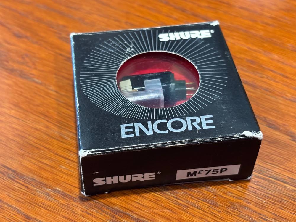 Shure Me75P P-Mount Cart. – ***New Old Stock***