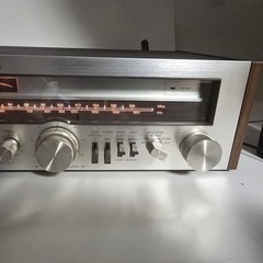 Scott stereo receiver 330R. Classic silver face model with wood sides Tested