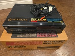 Hitachi VT-168EM Multi-System 4 Head Video Recorder