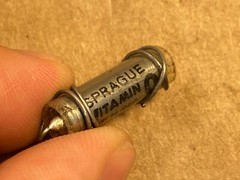 NOS Vintage .0027 uf 300v Sprague 196P Vitamin Q Tube Amp Tone Capacitor (Qty)