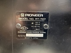 Pioneer RT-707 Reel to Reel