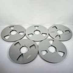 (Lot of 10) Ampex Metal Tape Reel 10.5″ x 1/4″ Take Up
