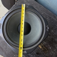 Ceramic 12″ Speaker Woofer Driver Fisher (STV 9328) 70 Watt 8 Ohm Foster 9338