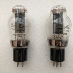 2 X Gold Aero SILVER SERIES 300B Vacuum Tubes ( TEST )
