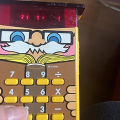 Vintage Texas Instruments Little Professor 1976 Box/Book Works Clean Battery Too