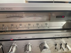 Kenwood KR-7050 High Speed DC Stereo Receiver – Clean – Works – Near Perfect!