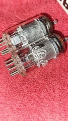 Mazda EF86 6267 GE branded Mesh Plates O-getter Matched Pair NOS