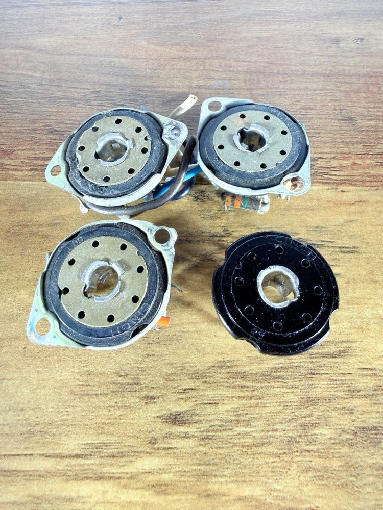 Lot of 4 Loctal 8-Pin USA Tube Sockets Tube Amp Radio Guitar