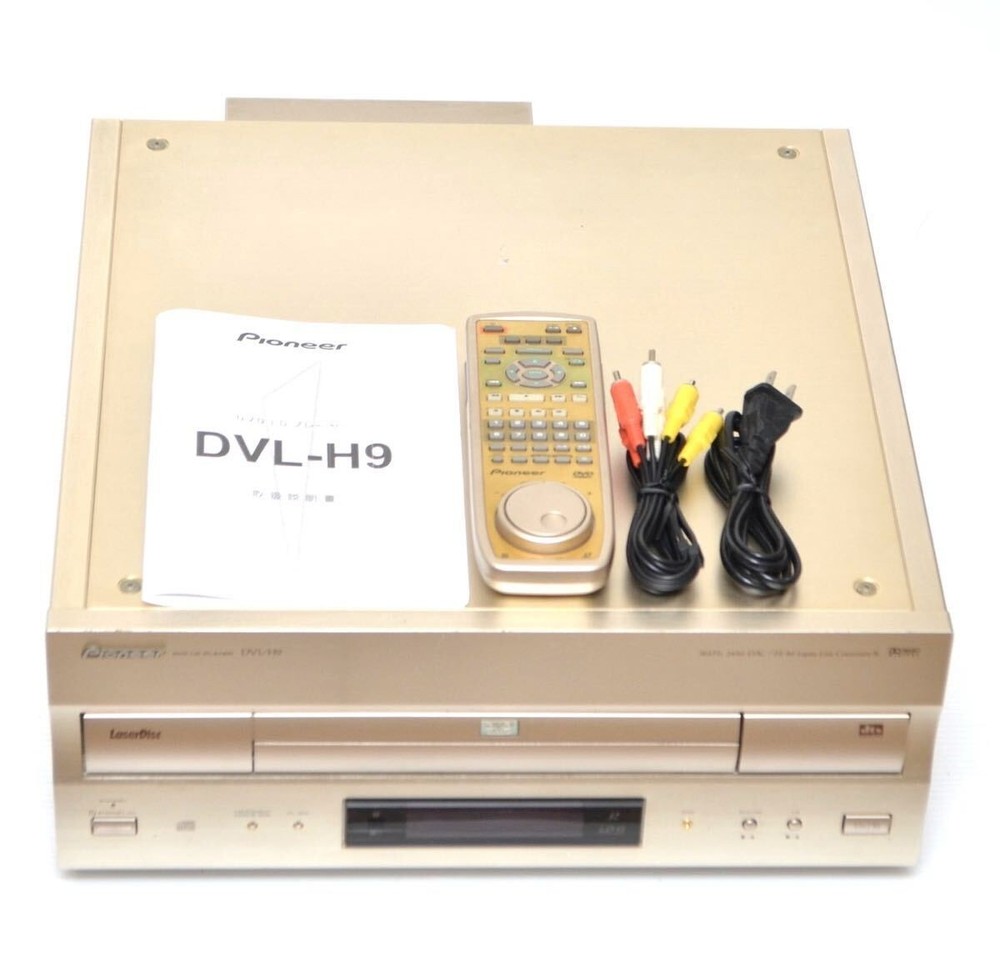 Pioneer DVL-H9 DVD LD Compatible Player Laser Disc Audio Tested Working #01