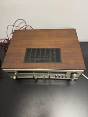 Panasonic SA-40 Solid State AM/FM Stereo Receiver Vintage 1970s Wood Case Japan