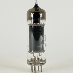 (1) Tested Hit Ray (Hitachi) 12AQ5 Tube and Box Made in Japan Power Amp Tube (b)