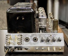 Vintage 1960 Mcintosh MC240 Vacuum Tube Power Amplifier With Power Cable