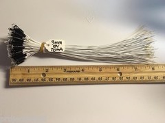 (1)3MM-8V-WIRES 70mA-SX-424 SX-434 SX-525 SX-626 SX-737 SX-727 / Pioneer LAMPS