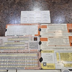 Lot Of Ohmite And Various Calculator Guides As Is