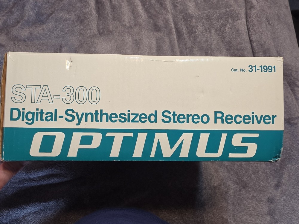 NEW, Sealed!! Realistic STA-300 AM/FM Vintage Stereo Receiver **MINT*”
