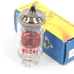 1PC Silver plated NEW Audio Valve Vacuum Slovakia JJ ECC81 Replace 12AT7 6201
