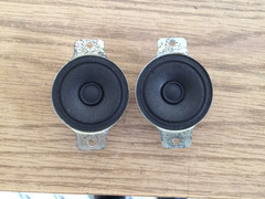 Pair Vintage Sony 2″ Tweeter Speaker 8Ω 3 watts 502-294-11 JAPAN Works