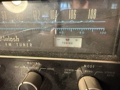 McIntosh MR 78 FM Tuner — EXCELLENT WORKING CONDITION