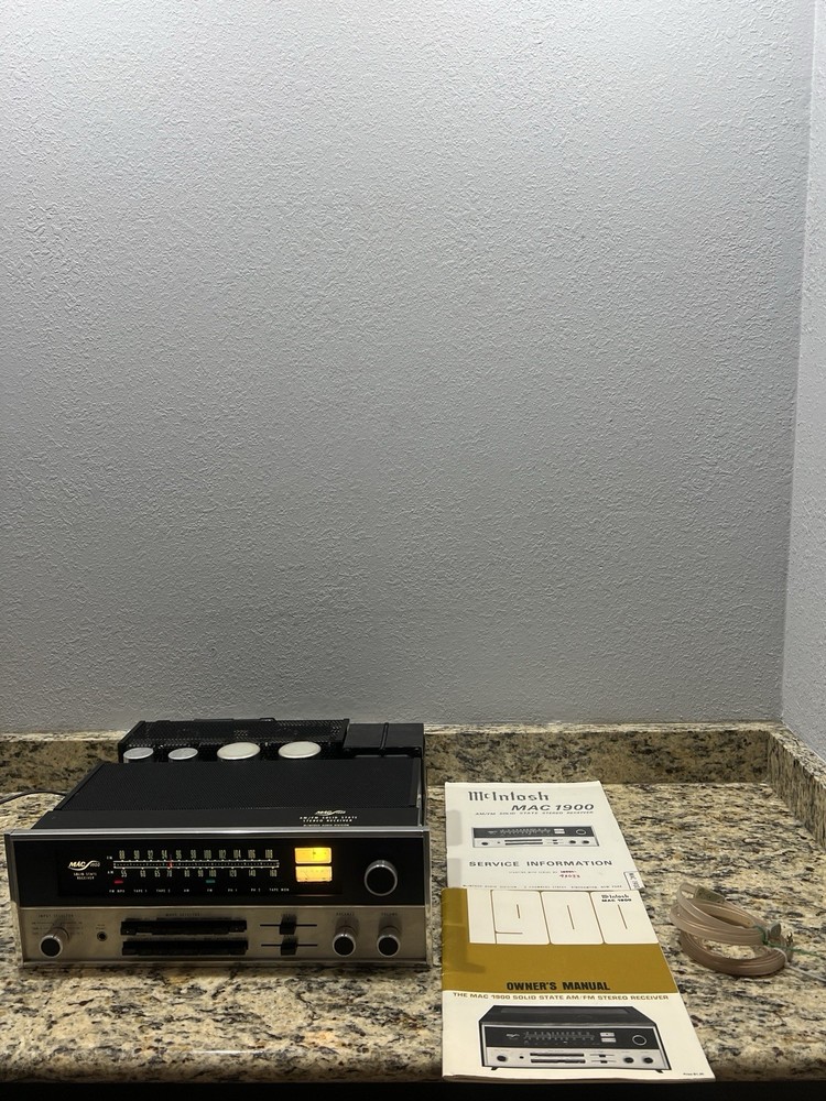 ⭐️McIntosh Mac 1900 Receiver – Serviced LED Upgrade⭐️
