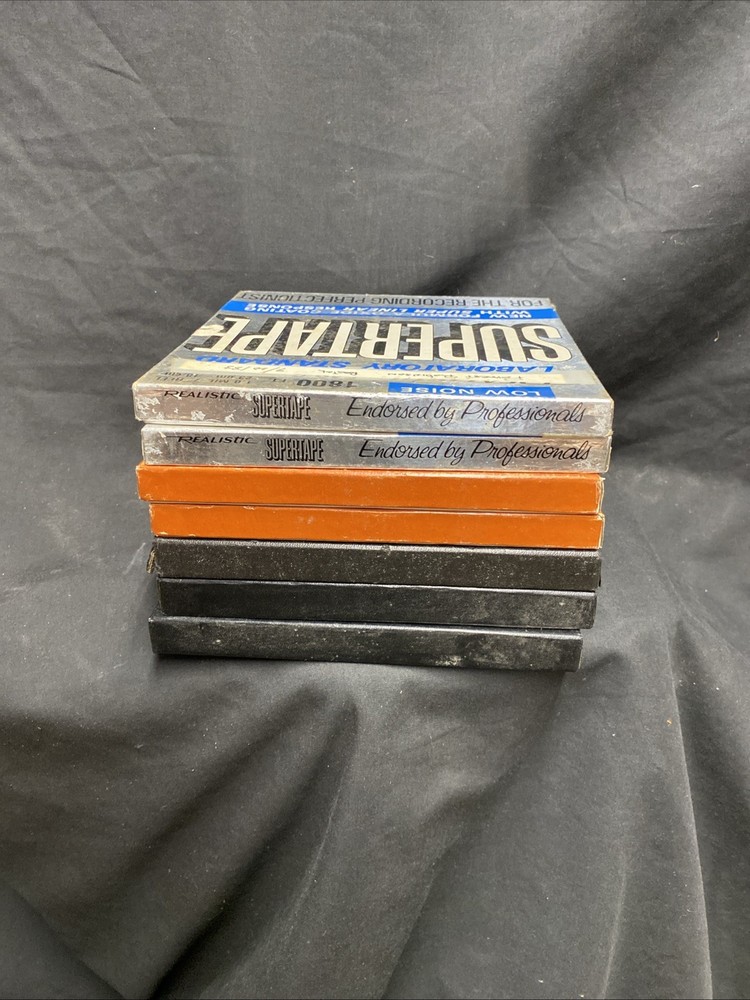 Lot (7) Premium Tape Reels Used Once