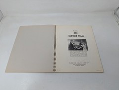 Playing The Hammond Organ Elementary Instruction Book & Manual Lot 1940s 50s VTG