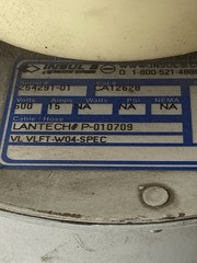 Insul Cat 2628 Turnable Shaft Assembly 40057601 600 V 15 A