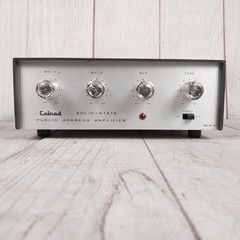 Calrad Solid State Amp Model 95-873 – Public Address Amplifier – TESTED WORKING