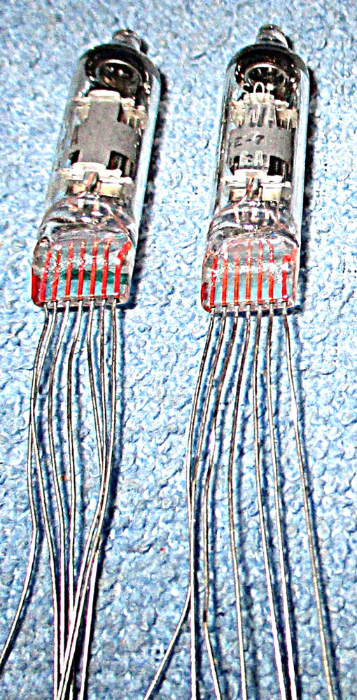 2 NOS Tung-Sol 5784WA Subminiature Vacuum Tubes – Dual Control Pentodes