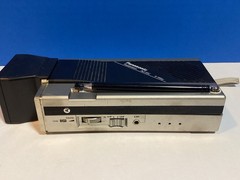 Vintage 1984 Panasonic Travelvision TR-1030P TV AC/DC 4-Way Works W Power supply