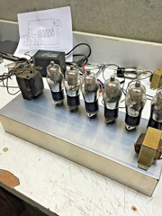 single ended triode stereo tube amplifier 1 watt