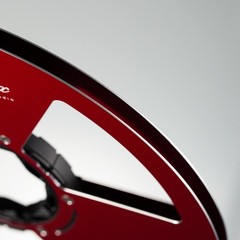 Studevox 10.5″ Edge Polished Red Aluminium Tape Reel For Reel Tape Recorders