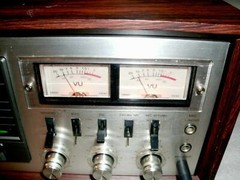 TEAC A-601R works but has few small issues! Real wood case! READ description