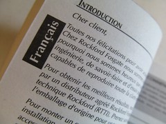 Audio Manual Rockford Fosgate Punch Amplifiers 150/200/300/400/500/700/S cl