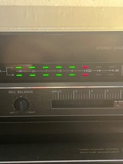 AIWA AD-S10 Vintage 1980s Single Stereo Cassette Deck Tested Works