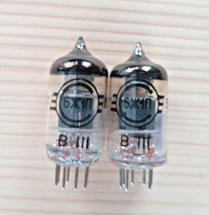 2 X 6J1P-V ( 6AK5 EF95 6F32 6J1 ) Strong Matched Pair Tubes Svetlana 61′ NEW